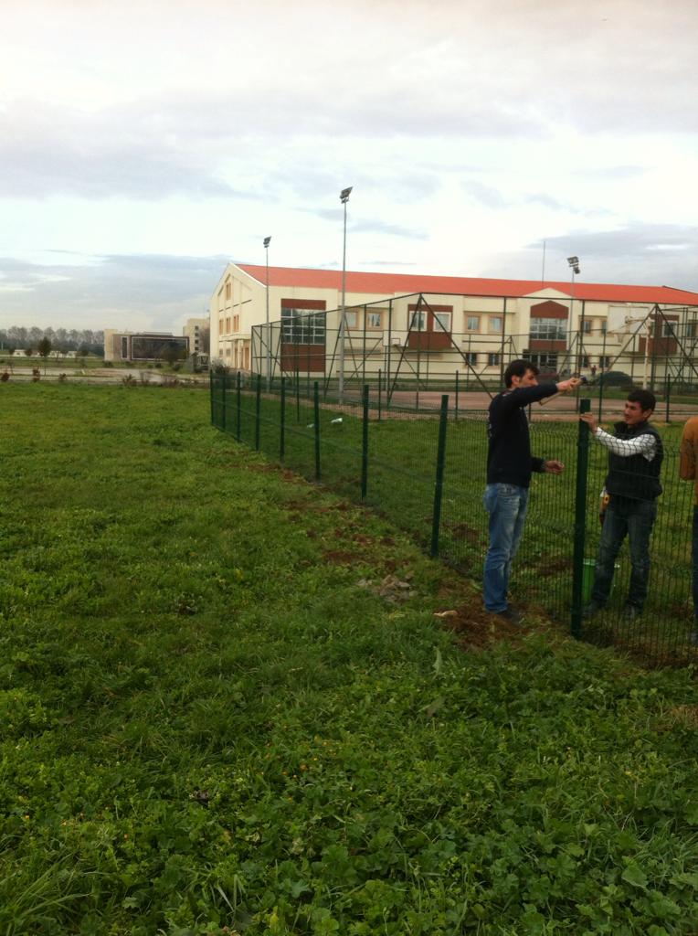 İzmit Tübitak Panel Çit Yapımı